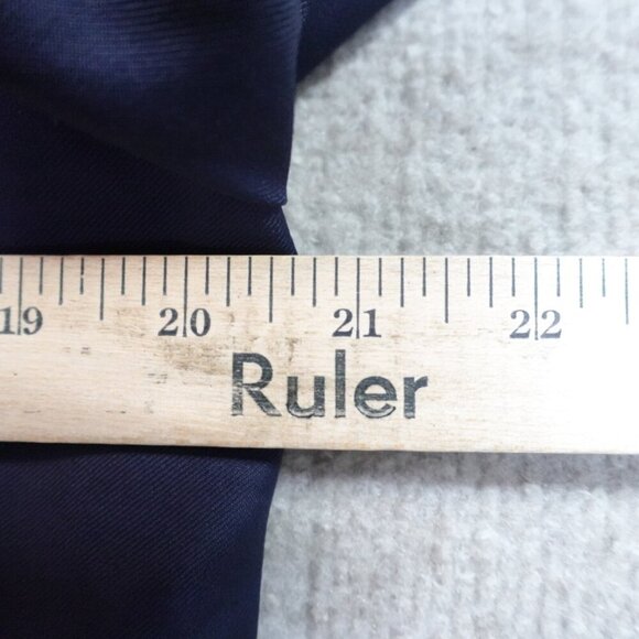 Pini Parma Suit 41R Pants 34 x 32 Blue Solid Wool Unstructured - Picture 12 of 16